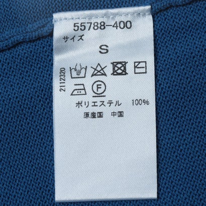 ドゥクラッセ DoCLASSE クイックドライGOLFロゴニット （ブルー）｜詳細画像