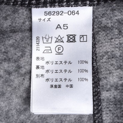 ドゥクラッセ DoCLASSE ツイード調フリース・裏起毛ジャケット （グレー千鳥） （グレー千鳥）｜詳細画像