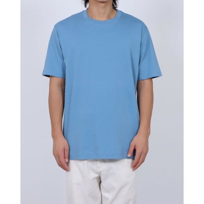クルーネック/半袖・ドゥクラッセTシャツ （ライトブルー）｜詳細画像