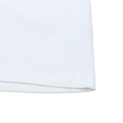 ドゥクラッセ DoCLASSE 浅Vネック/半袖・ドゥクラッセTシャツ （オフホワイト）｜詳細画像