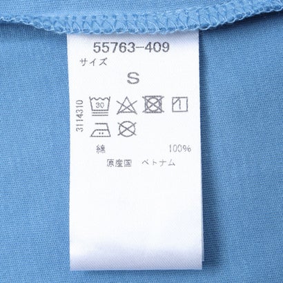リラックスサイズ/半袖・ドゥクラッセTシャツ （ライトブルー）｜詳細画像