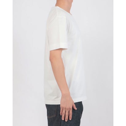 抗菌ドライVネックTシャツ （ホワイト）｜詳細画像