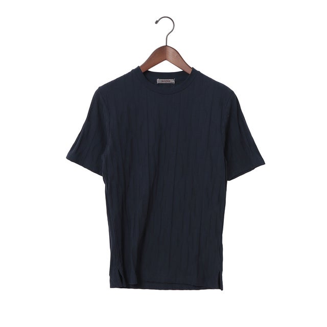 ナノファインダイヤリンクスTシャツ （ネイビー）
