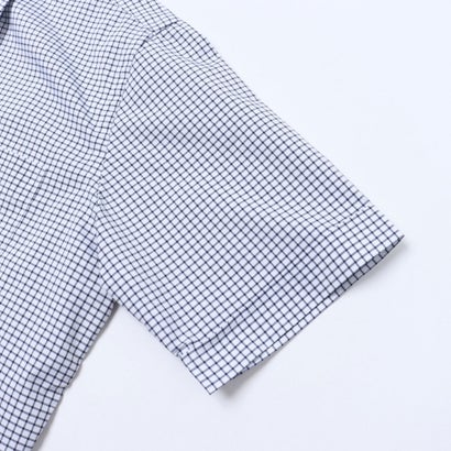 ・KIRIRIシャツ/半袖 （ネイビーパターン）｜詳細画像