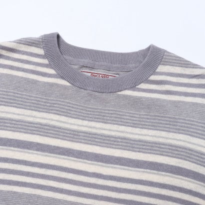 ドゥクラッセ DoCLASSE リネンコットン マルチボーダーTシャツ （ネイビーマルチ）｜詳細画像