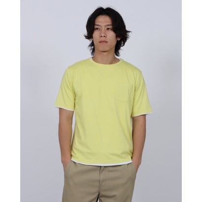WレイヤークルーTシャツ （イエロー）｜詳細画像