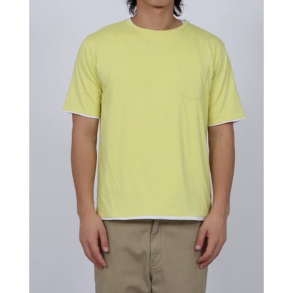 WレイヤークルーTシャツ （イエロー）｜詳細画像