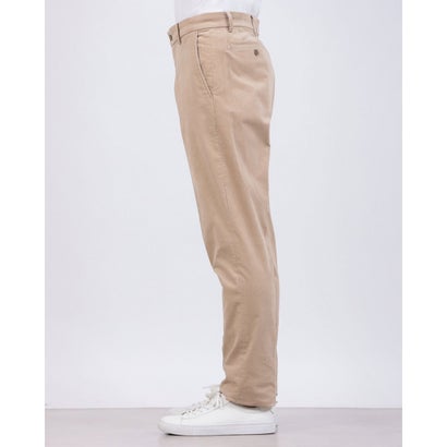 21Wコーデュロイ ストレッチノータックパンツ （ベージュ）｜詳細画像
