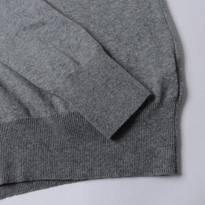 シルクカシミヤ・タートルネックセーター （グレー）｜詳細画像