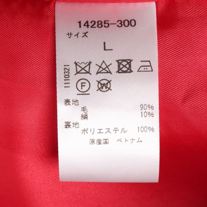 シルクウール・コクーンワンピース （ブラック）｜詳細画像