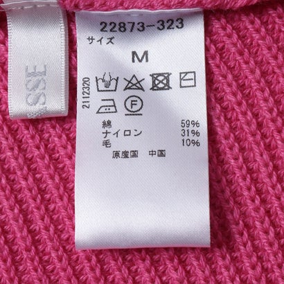 ドゥクラッセ DoCLASSE ゆるハイネック・ドルマンプルオーバー （フューシャピンク） （フューシャピンク）｜詳細画像