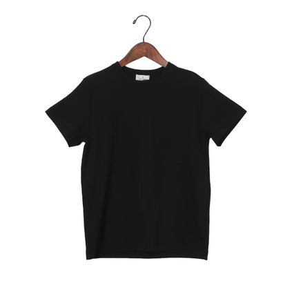 ドゥクラッセ DoCLASSE プレミアムコットン・ベーシックTシャツ （ブラック）｜詳細画像