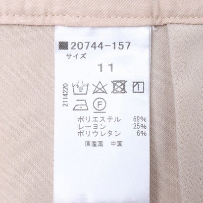 スポンジW・クロップドパンツ （ホワイト）｜詳細画像