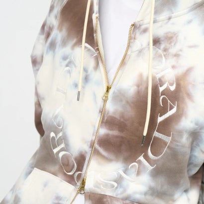 ダイド フルジップ フーデッド スウェットシャツ（Dyed Full Zip Hooded Sweatshirt） （Light Camo）｜詳細画像