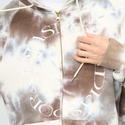ダイド フルジップ フーデッド スウェットシャツ（Dyed Full Zip Hooded Sweatshirt） （Light Camo）｜詳細画像