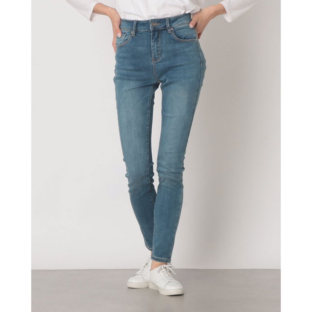 ハイウエストスキニーDenim(MELISSA) （LIGHT BLUE）