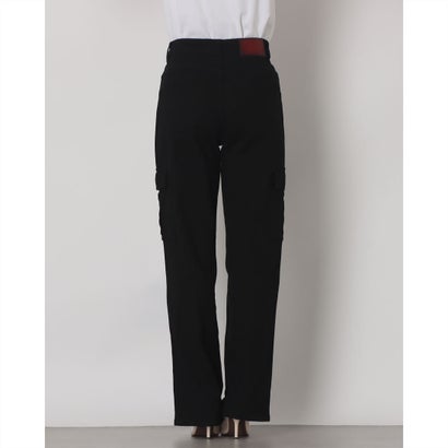 綿ストレッチカーゴパンツ （BLACK）｜詳細画像