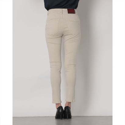 綿ストレッチスキニーパンツ （OFF WHITE）｜詳細画像