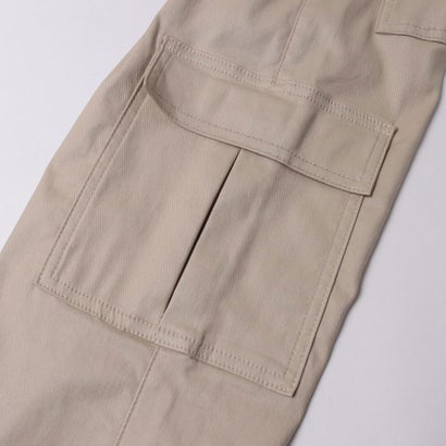 フェイクレザー加工カーゴパンツ （BEIGE）｜詳細画像
