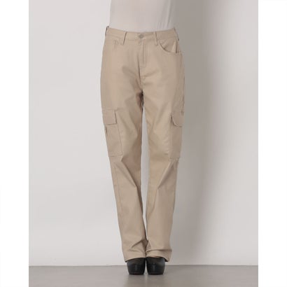 フェイクレザー加工カーゴパンツ （BEIGE）｜詳細画像