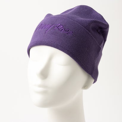 DENNY ROSE刺繍ポイントビーニー （PURPLE）｜詳細画像