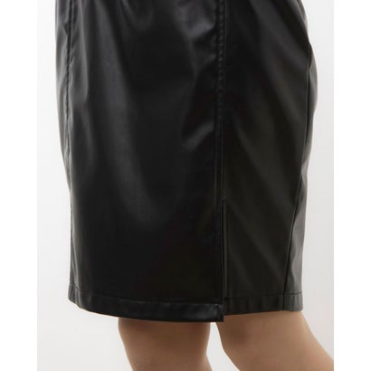 デニーローズ DENNY ROSE スリットポイントフェイクレザータイトスカート （BLACK）｜詳細画像