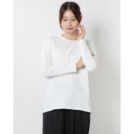 レディース フィットネス 半袖Tシャツ PRINT L/S TEE DC722309 （ホワイト）