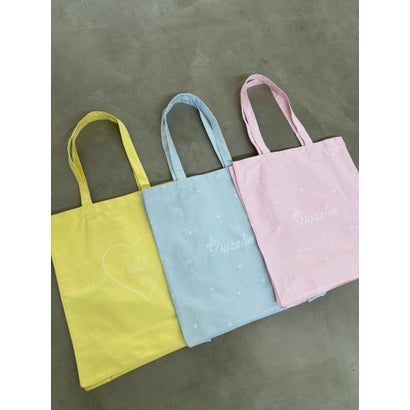 dazzlinハートトートバッグ （ブラック）｜詳細画像