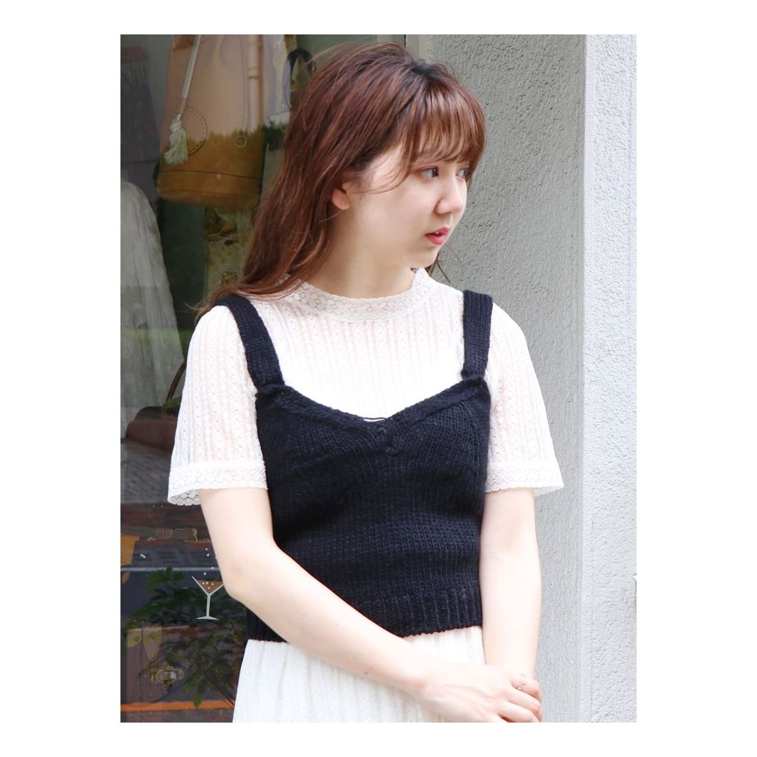 dazzlin 【sw】ニットビスチェ（ブラック） -ファッション通販 FASHION