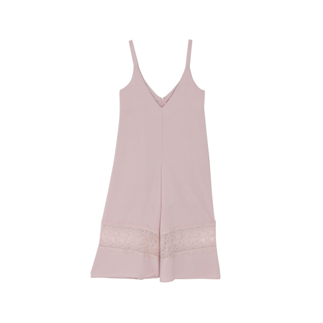 dazzlin レース切替オールインワン ピンク -ファッション通販 FASHION 
