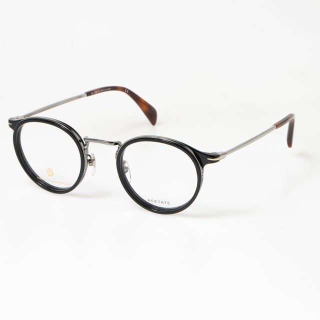 
                    メガネ 眼鏡 アイウェア レディース メンズ （ブラック/ルテニウム）