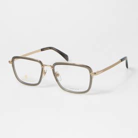 メガネ 眼鏡 アイウェア レディース メンズ （ゴールド/グレー）