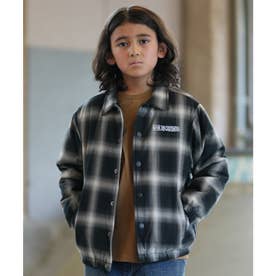 コーチジャケット キッズ 子供 ワンポイントロゴ 中綿 YJK264505 （BKC）