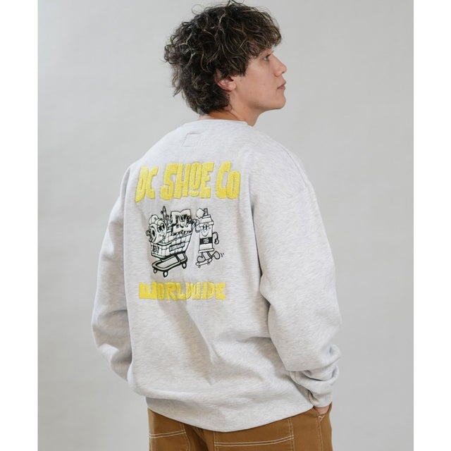 トレーナー スウェット メンズ 裏起毛 26 MISCHIEF （GRY）