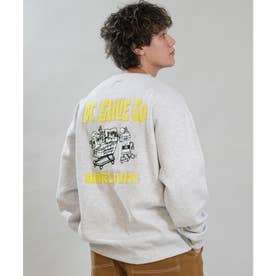 トレーナー スウェット メンズ 裏起毛 26 MISCHIEF （GRY）