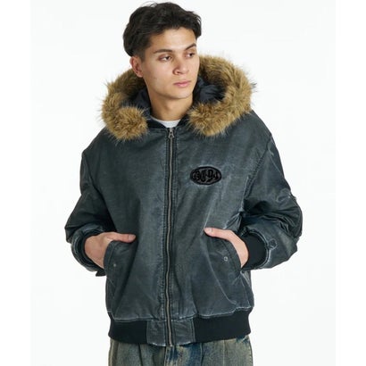 ディーシー DC ジャケット メンズ MA-1 26 FUR HOOD （BLK）｜詳細画像