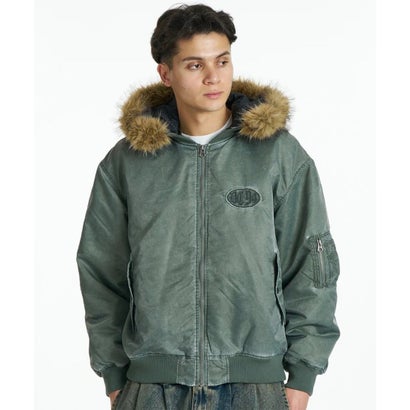 ディーシー DC ジャケット メンズ MA-1 26 FUR HOOD （KHA）｜詳細画像