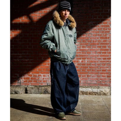 ディーシー DC ジャケット メンズ MA-1 26 FUR HOOD （BKL）｜詳細画像