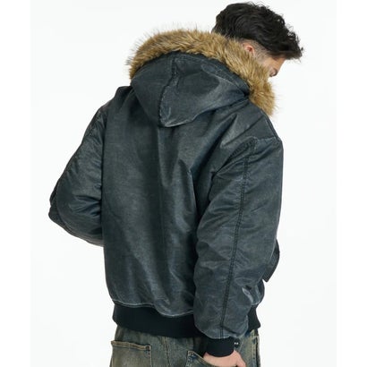 ディーシー DC ジャケット メンズ MA-1 26 FUR HOOD （BKL）｜詳細画像