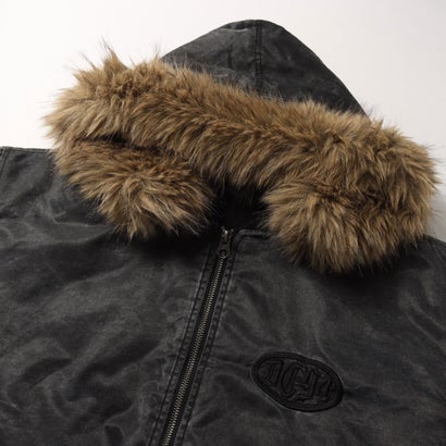 メンズ アウトドアカジュアル ジャケット 26 FUR HOOD FLIGHT JACKET DJK264024 （BLK）｜詳細画像