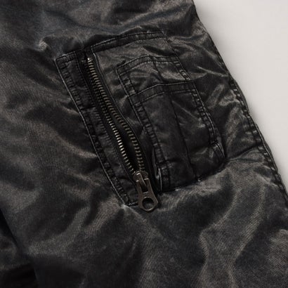 メンズ アウトドアカジュアル ジャケット 26 FUR HOOD FLIGHT JACKET DJK264024 （BLK）｜詳細画像