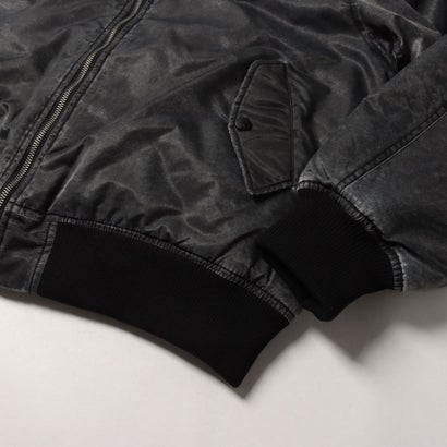 メンズ アウトドアカジュアル ジャケット 26 FUR HOOD FLIGHT JACKET DJK264024 （BLK）｜詳細画像