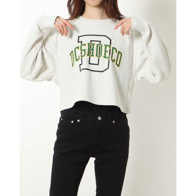 
                    22 WS COLLEGE CROPPE （GRY）