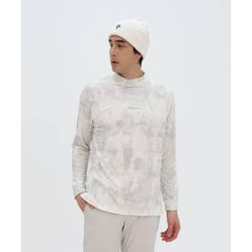 デサントゴルフ DESCENTE ゴルフ 防風裏起毛プリントモックネック長袖