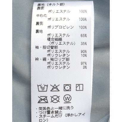 HEAT NAVIはっ水ダイヤモンドキルト中わたハイブリッドジャケット｜詳細画像