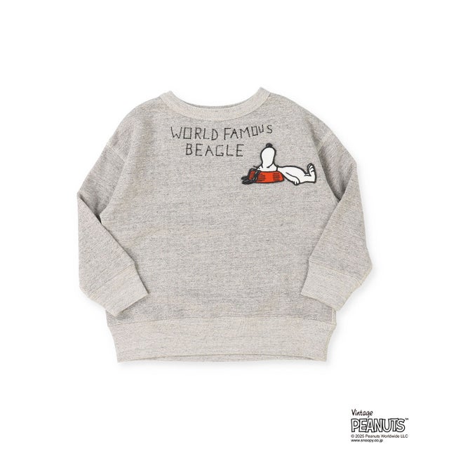 SNOOPY SLEEP Sweat Shirt （GRAY）