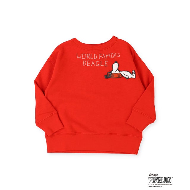 SNOOPY SLEEP Sweat Shirt （RED）