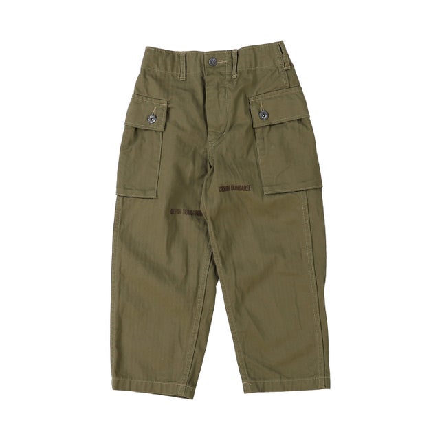 Herringbone Parachute Pants （KHAKI）