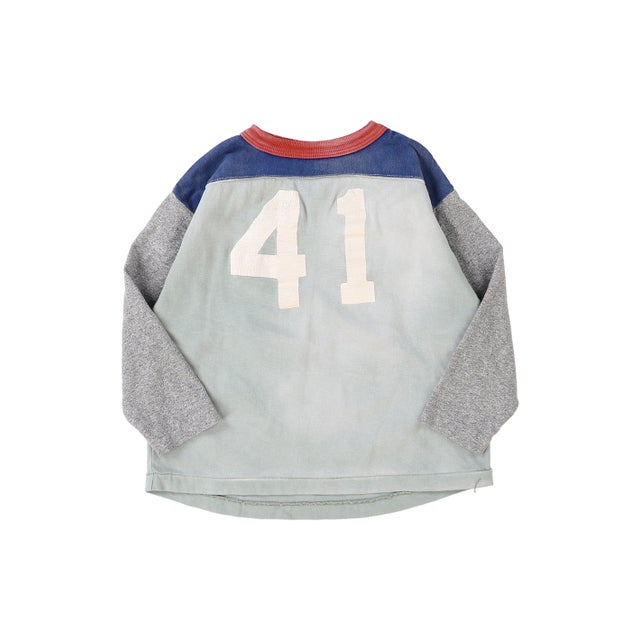 Vintage Cotton Jersey 41 Long Sleeve Tee （CRAZY2）