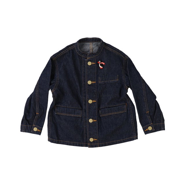 10oz Denim Jacket （BLACK）
